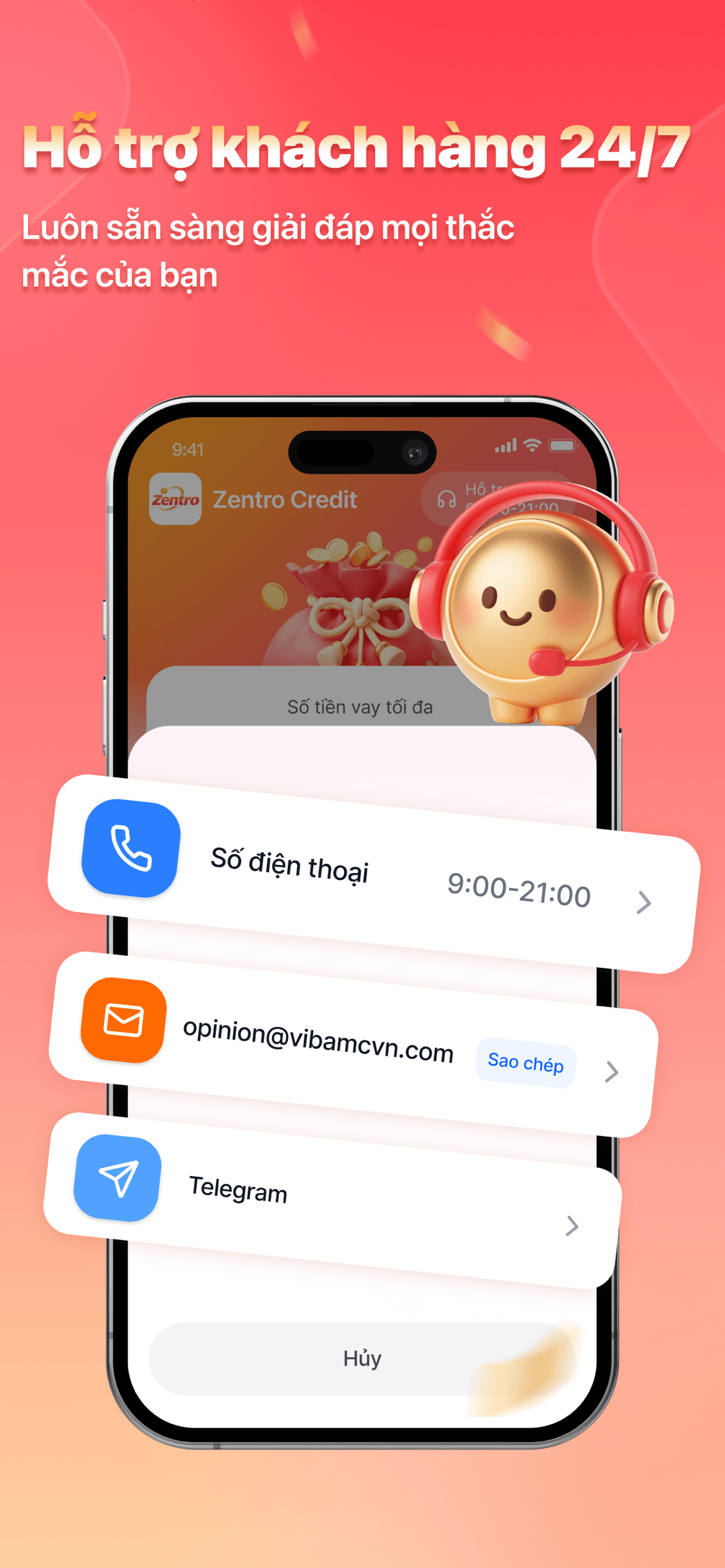 Duyệt nhanh, nhận tiền an tâm